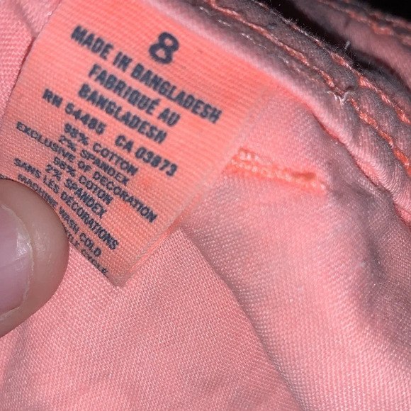 American Eagle acid wash shorts size 8 - Picture 3 of 4